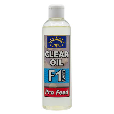 Huile Champion Feed Clear Oil F1 Sweet 250ml - Additifs | Pacific Pêche