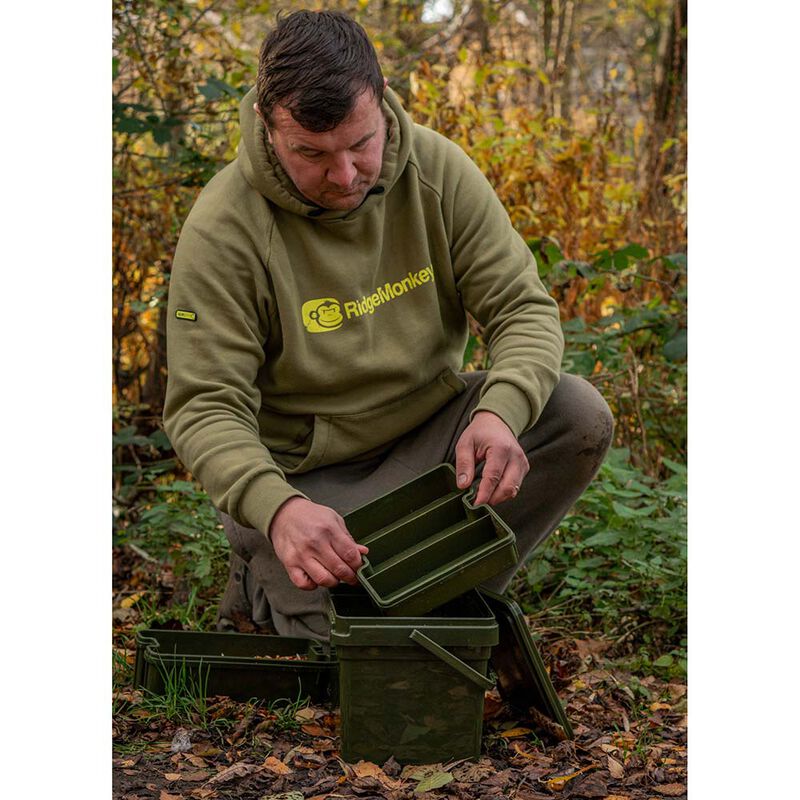 Seau + Compartiment Ridge Monkey Compact Bucket System 7.5L - Seaux | Pacific Pêche