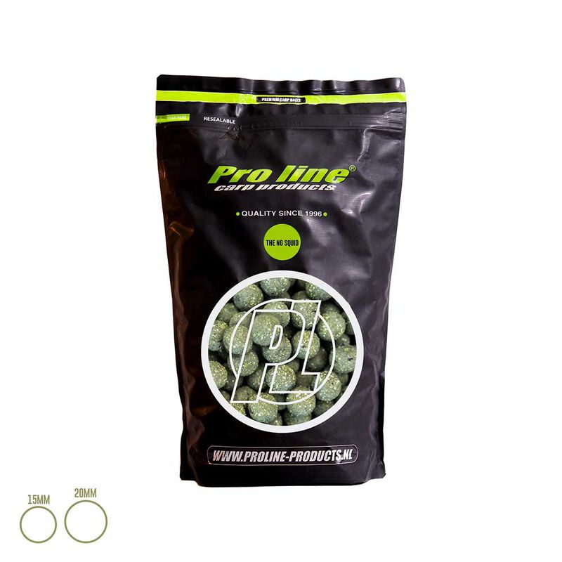 Bouillettes proline the ng squid boilies readymades 5kg - Denses | Pacific P&ecirc;che