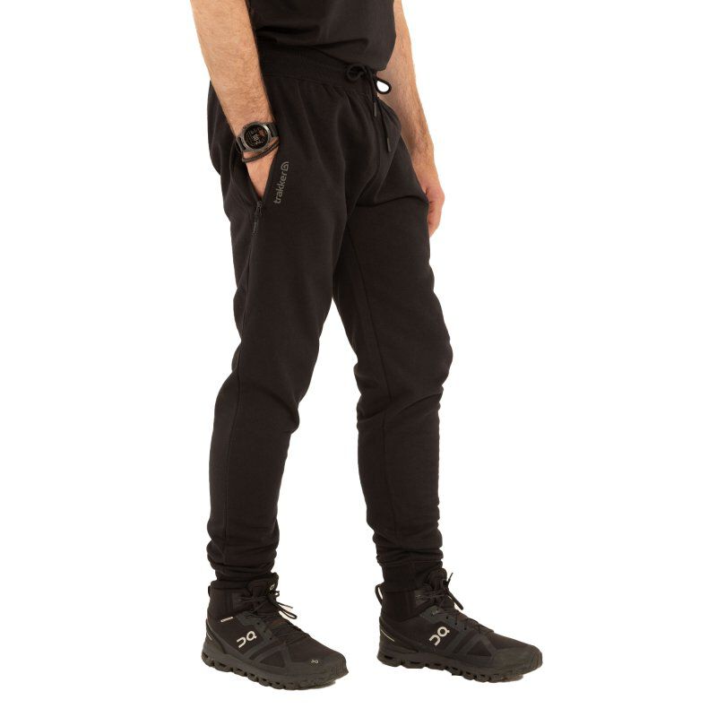 Pantalon Trakker CR Logo Jogger Black - Vêtements carpistes | Pacific Pêche