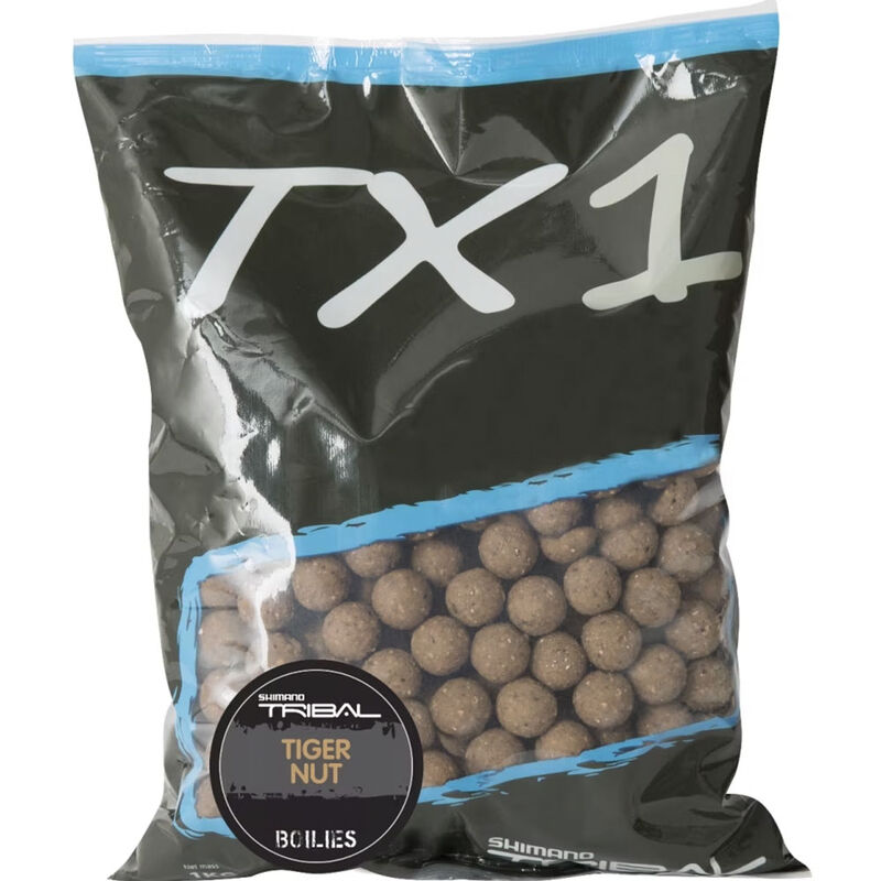 Bouillettes Shimano TX1 Tiger Nut 20mm - Denses | Pacific P&ecirc;che