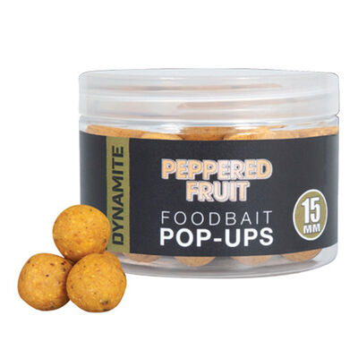 Pop up Dynamite Baits Peppered Fruit 15mm - Flottantes | Pacific P&ecirc;che