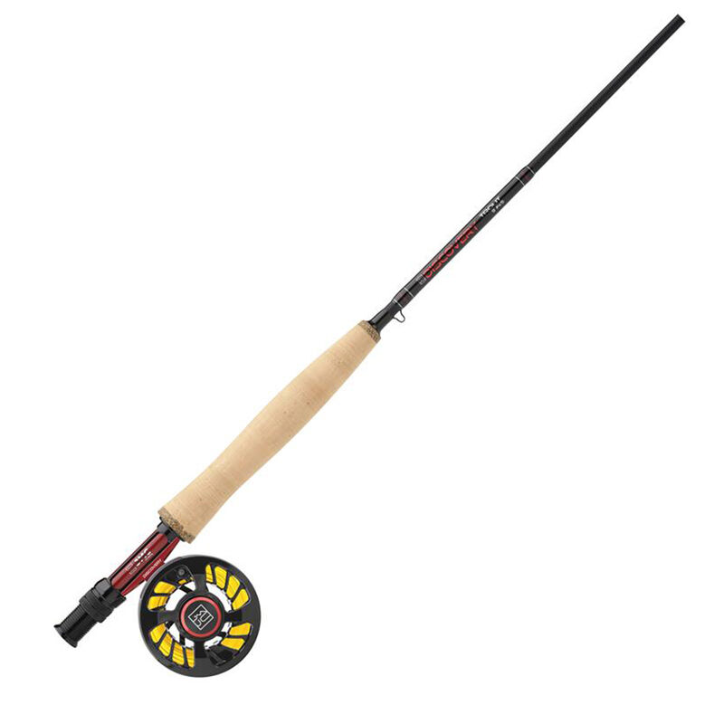 Ensemble JMC Discovery Trout 9' soie #4/5 + Moulinet Aluminium + Soie + Bas de ligne - Ensembles | Pacific Pêche