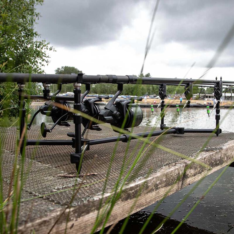 Rodpod Solar A1 Aluminium Ground Pod 2 legs 6" et 2 legs 9" (15 et 23cm) - Rod Pod | Pacific P&ecirc;che