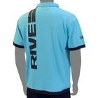 Polo manches courtes rive pour homme couleur aqua - Polos | Pacific P&ecirc;che