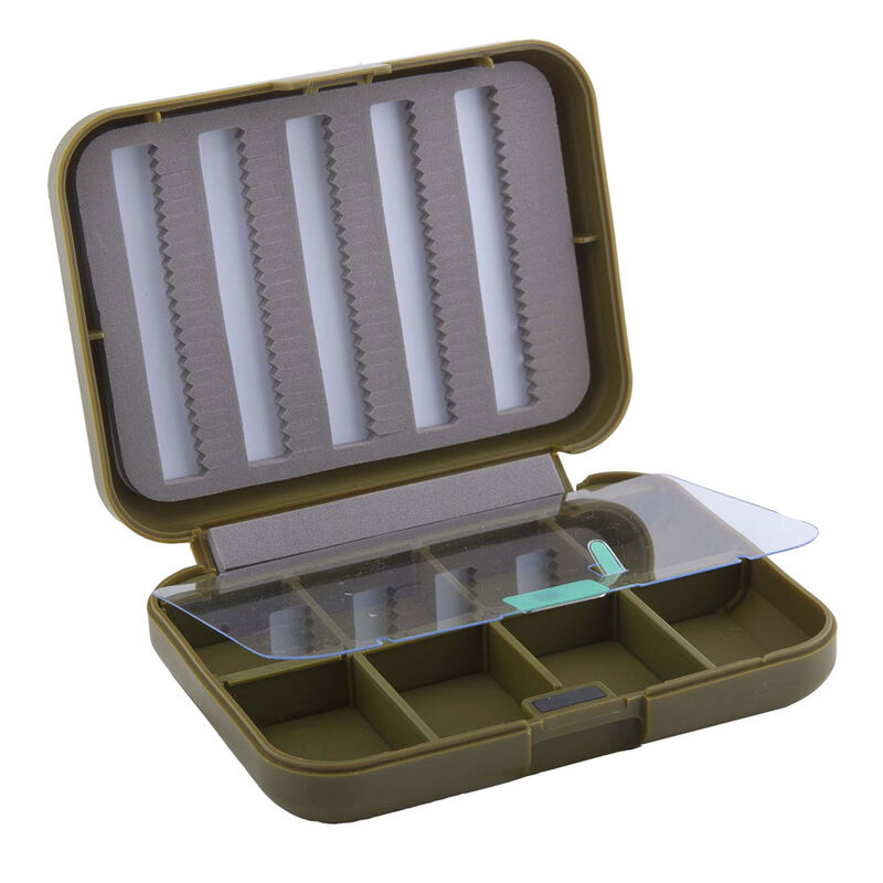 Boîte à Mouches En Bambou Avec Mousse Fendue - Capacité 168 Mouches, Idéale Pour La Pêche à La Mouche