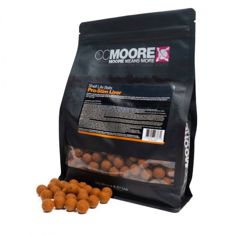 Bouillettes CC Moore Pro-Stim Liver 24mm 1kg - Denses | Pacific P&ecirc;che