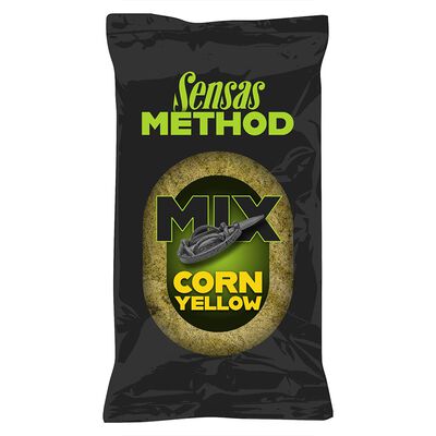 Amorce Sensas Method Mix Yellow Corn 1 Kg - Amorces | Pacific P&ecirc;che