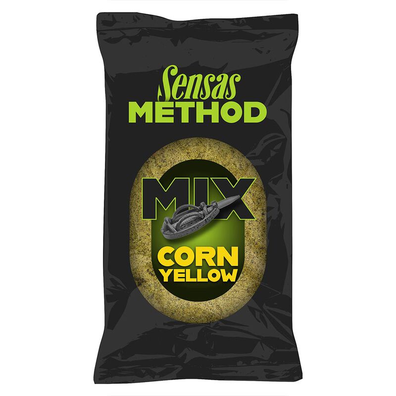 Amorce Sensas Method Mix Yellow Corn 1 Kg - Amorces | Pacific P&ecirc;che