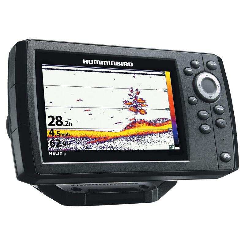 Sondeur Humminbird Helix 5 G2 HD 2D Sonde TA+T° 83/200khz - Sondeurs/Gps | Pacific Pêche