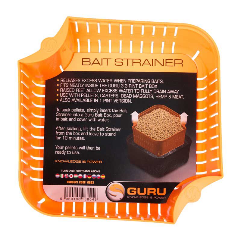 Passoire pour boite à appâts coup guru bait strainer - Boites | Pacific Pêche