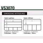 Boite à leurres carnassier versus vs-3070-jaune - Boîtes | Pacific Pêche