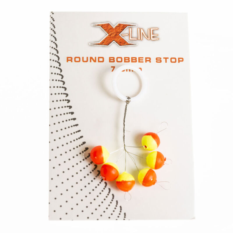 Indicateur de touche truite redfish round bobber stop 7.5mm - Guides fils | Pacific P&ecirc;che