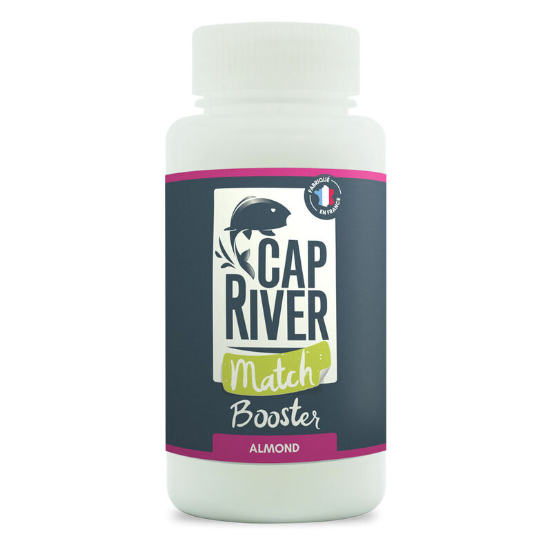 Additif liquide liquide Cap River Booster Amande 250Ml - Op&eacute;ration Coup/Feeder | Pacific P&ecirc;che