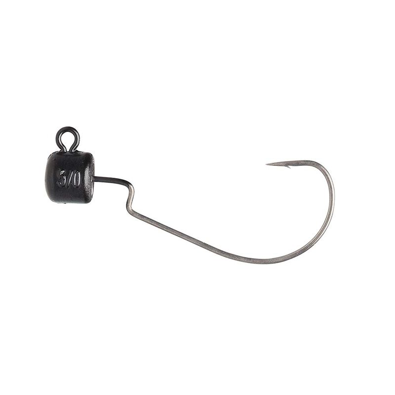 Têtes Plombées Texan  Ned Rig Savage Gear Ned Ewg Jighead Matt Black 1/0 (x3) - Têtes plombées | Pacific Pêche