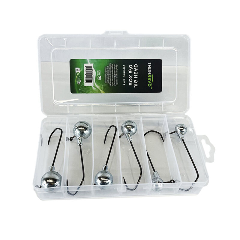 Lot Têtes Plombées Overfight Jig Head Box #9/0 (x6) - Têtes plombées | Pacific Pêche