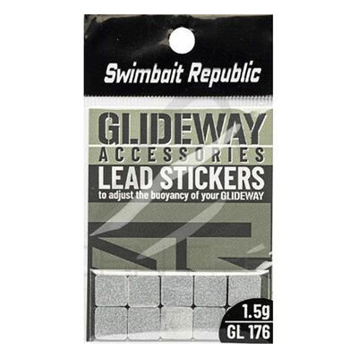 Plombs Stickers Swimbait Republic Lead Stickers - Plombs | Pacific P&ecirc;che