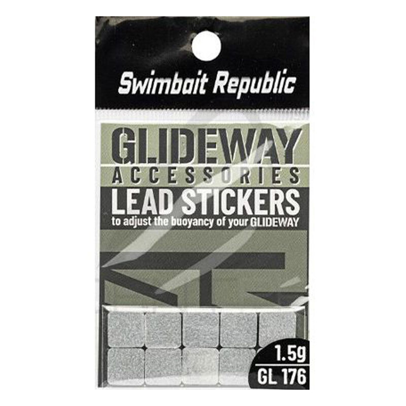 Plombs Stickers Swimbait Republic Lead Stickers - Plombs | Pacific P&ecirc;che