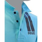 Polo manches courtes rive pour homme couleur aqua - Polos | Pacific P&ecirc;che
