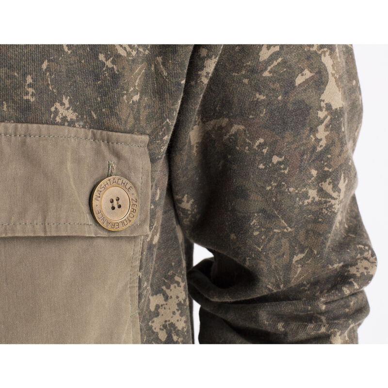 Sweat-shirt &agrave; capuche nash zt subterranean camo hoody - Sweats | Pacific P&ecirc;che