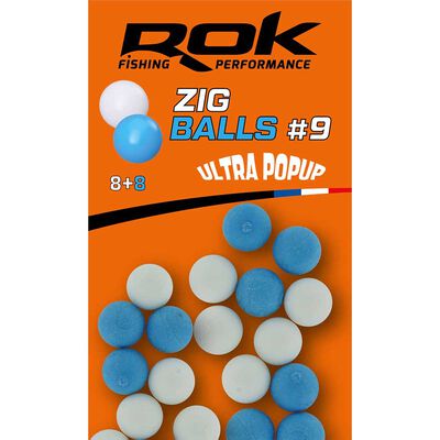 Appats Artificiels Rok Zig Balls 9mm x16 - Imitations | Pacific Pêche