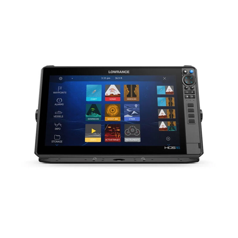 Combin&eacute; Tactile Lowrance HDS Pro 16" avec sonde Active Imaging HD 3en1 - Sondeurs | Pacific P&ecirc;che