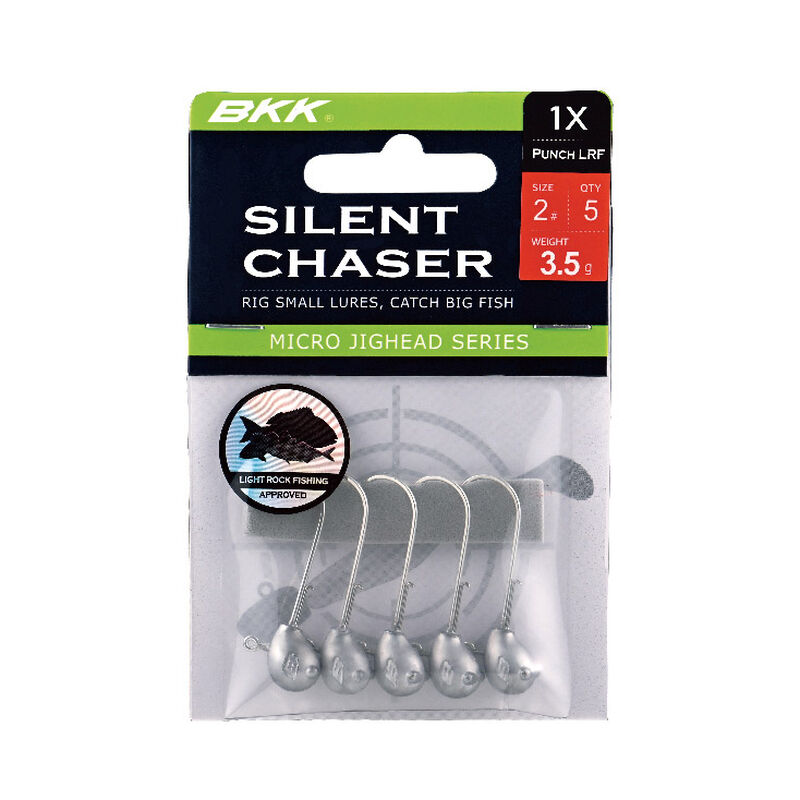 Têtes Plombées BKK Silent Chaser Punch LRF H4 (x5) - Têtes plombées | Pacific Pêche
