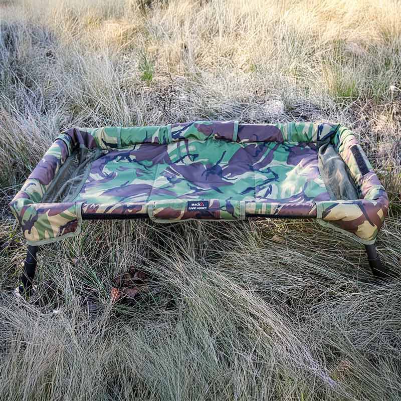 Tapis de R&eacute;ception Mack2 Carp Addict Camo Cradle - Tapis r&eacute;ception | Pacific P&ecirc;che