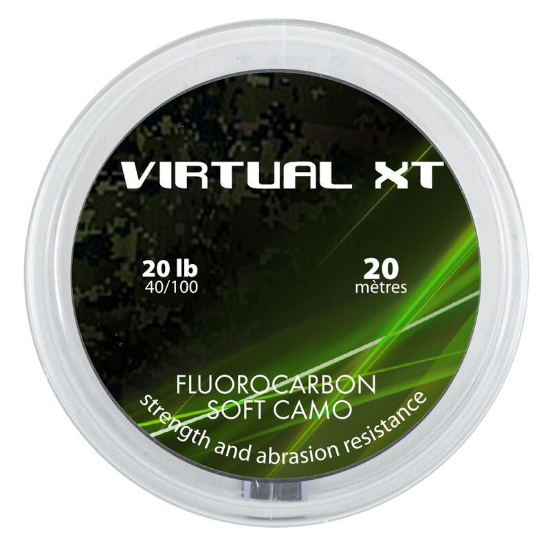 Fluorocarbone carpe mack2 virtual xt fluorocarbon soft camo 20m - Fluorocarbone BDL | Pacific P&ecirc;che