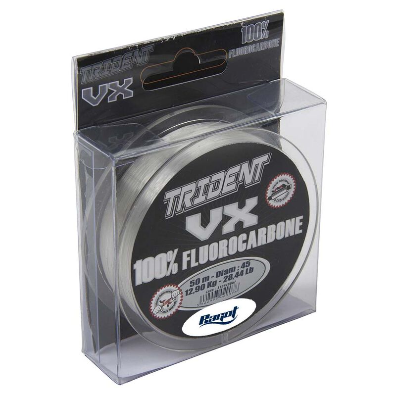 Bobine de 50m de Fluorocarbone Tortue Trident Vx Fluoro - Fluorocarbons | Pacific Pêche