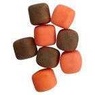 Imitation d'appât rok zig cube mix pop up brown - orange - Imitations | Pacific Pêche