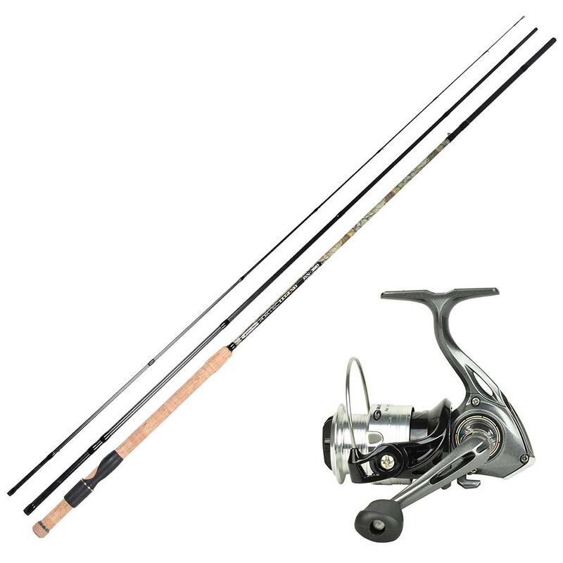 Ensemble TOC Garbolino canne Fortec Legend AN + moulinet Strike 081FD - Cannes | Pacific P&ecirc;che