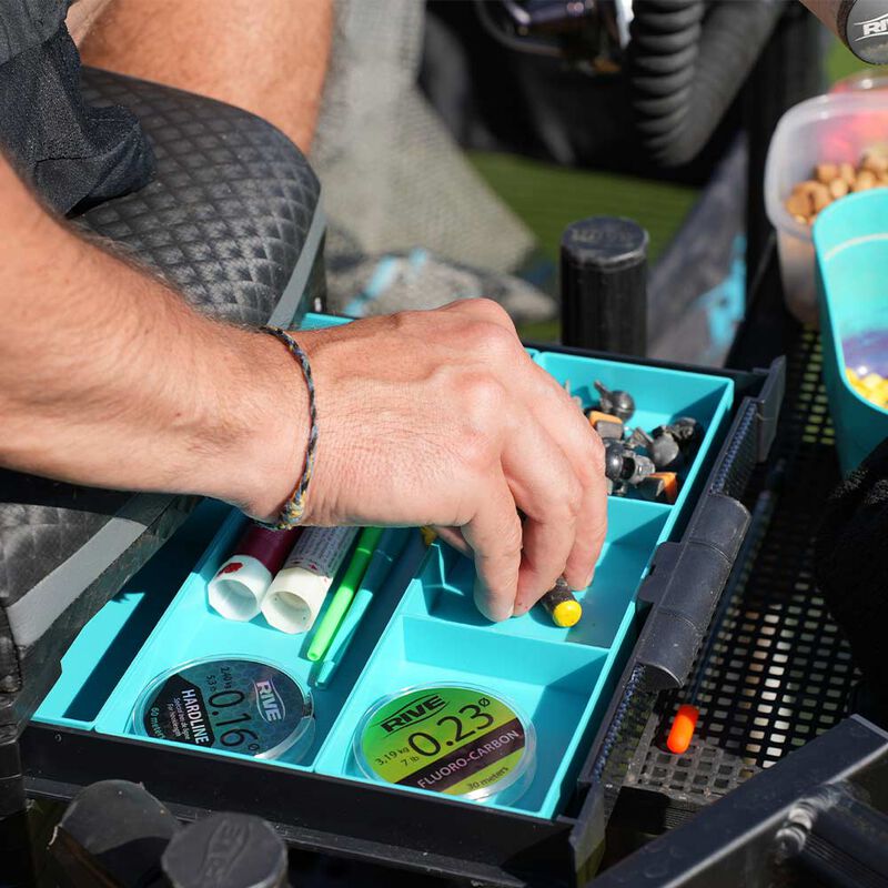 KIT GODETS TIROIR RIVE 30MM GRIS - Casiers, Kits Godets et Tiroirs | Pacific Pêche