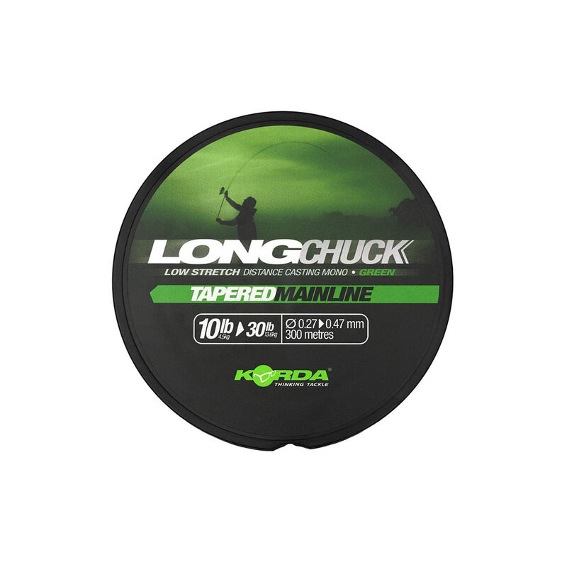 Tresse Korda LongChuck Tapered verte 15-30lb/0.33-0.47mm - Tresse | Pacific P&ecirc;che