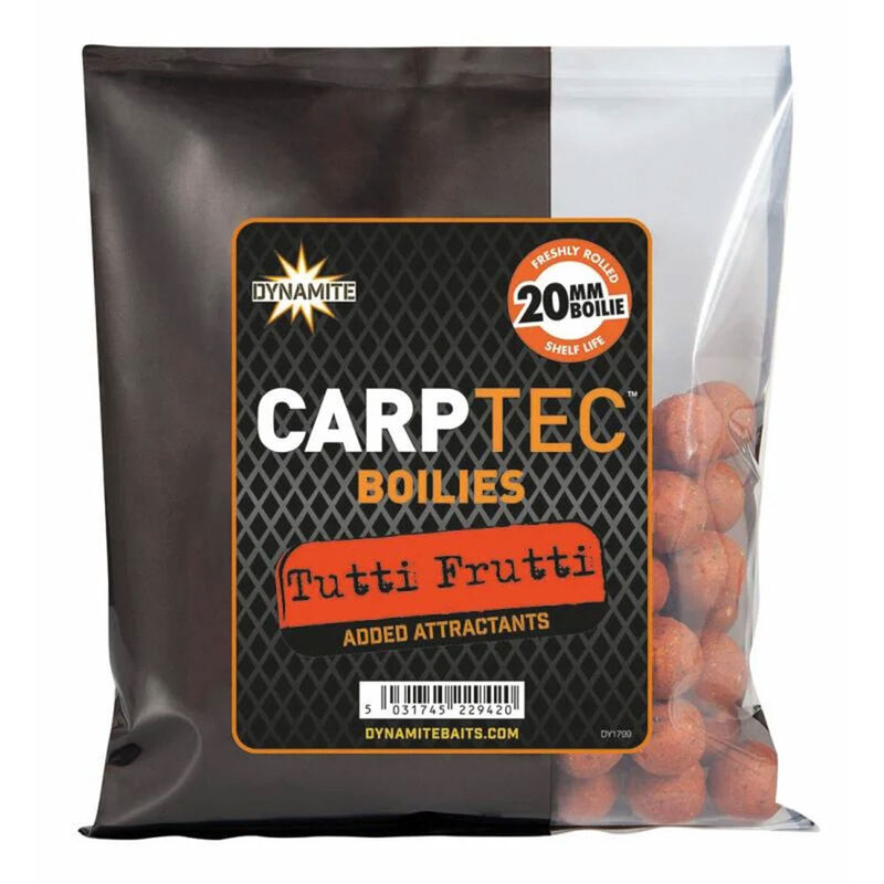 Bouillettes Dynamite Baits CarpTec Tutti Frutti Boilies - Denses | Pacific Pêche
