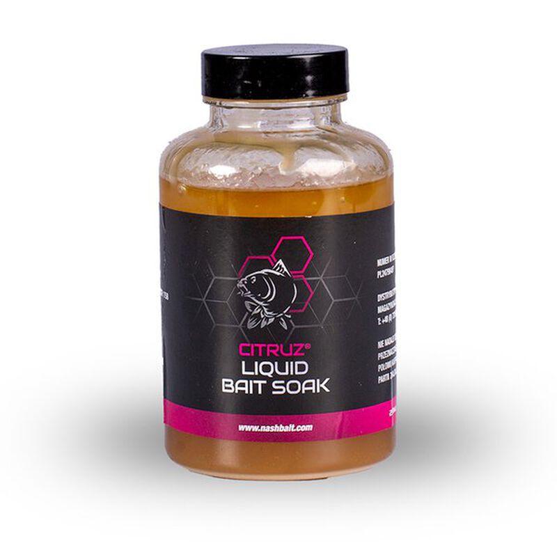 Booster Nash Citruz Liquid Bait Soak 250ml - Boosters / dips | Pacific Pêche