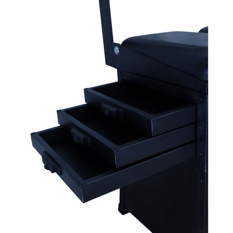 Panier de pêche au coup teos alu large 3 tiroirs avec dossier - Paniers | Pacific Pêche