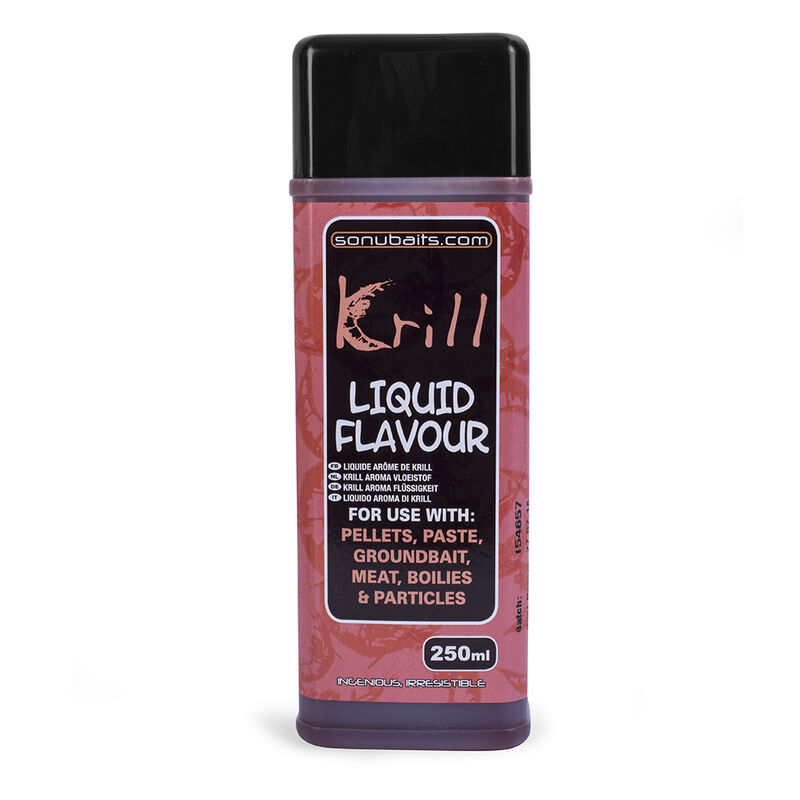 Arôme liquide sonubaits krill flavour 250ml - Additifs | Pacific Pêche