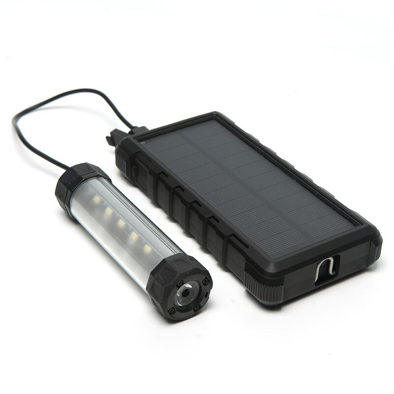 Batterie Portable Solaire Wolf SPB24 Solar Powerbank Energie pêche à la carpe Pacific Pêche