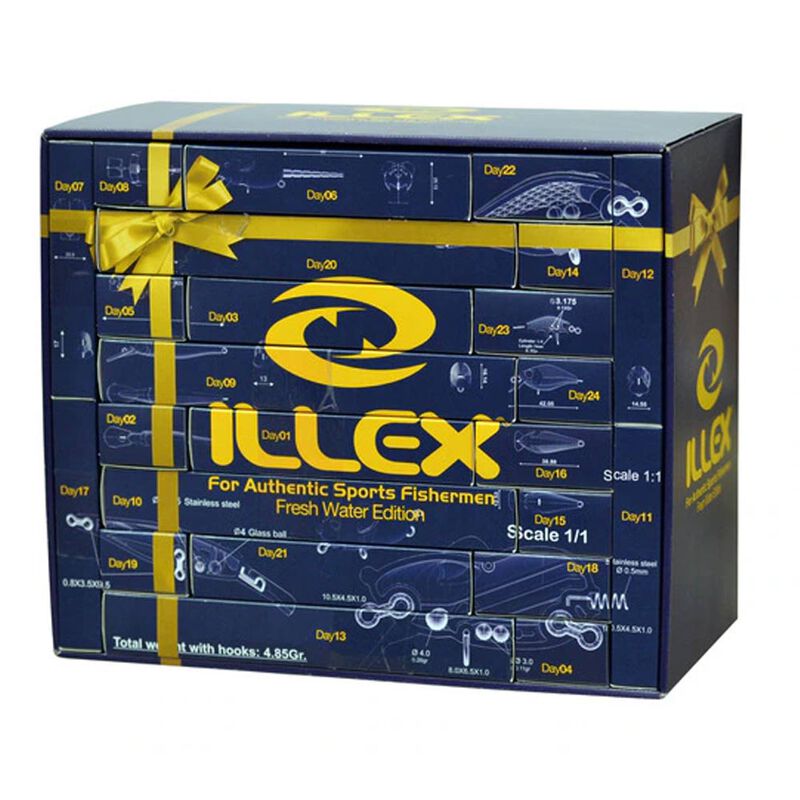 Calendrier De L'avent Illex Fresh Water Edition - Leurres | Pacific P&ecirc;che
