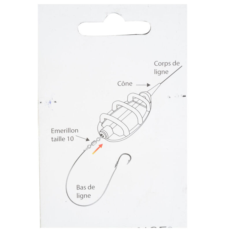 Plomb feeder team france method feeder in line - Cages | Pacific P&ecirc;che