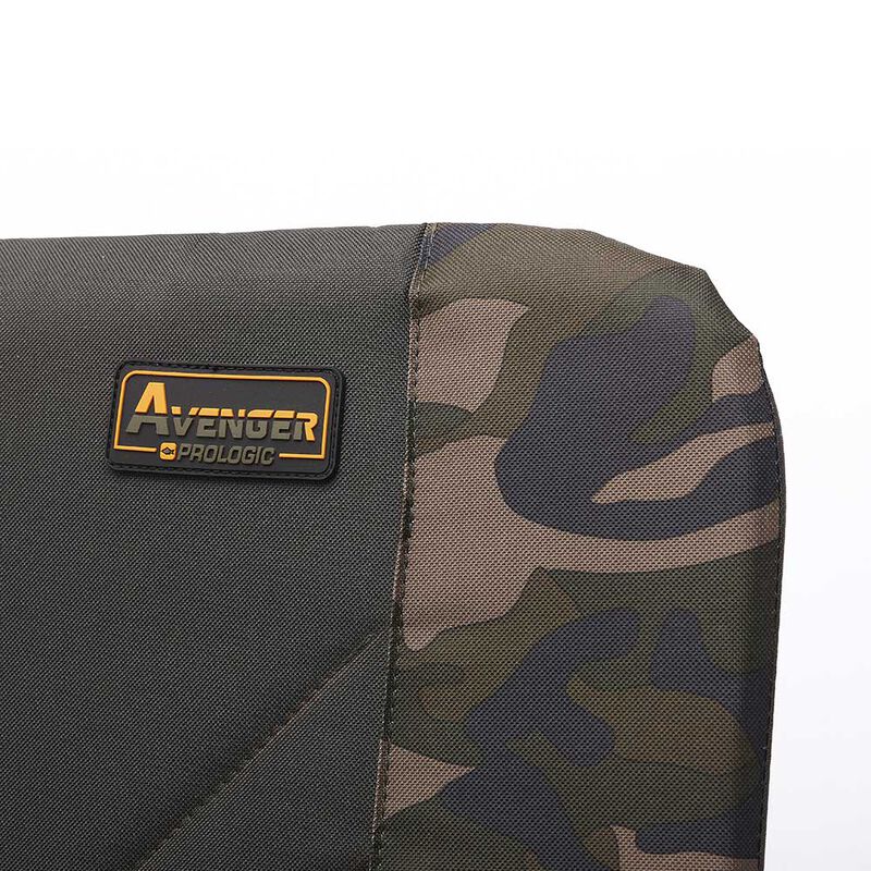 Levelchair prologic avenger relax camo chair w/armrest + covers - Levels Chair | Pacific Pêche