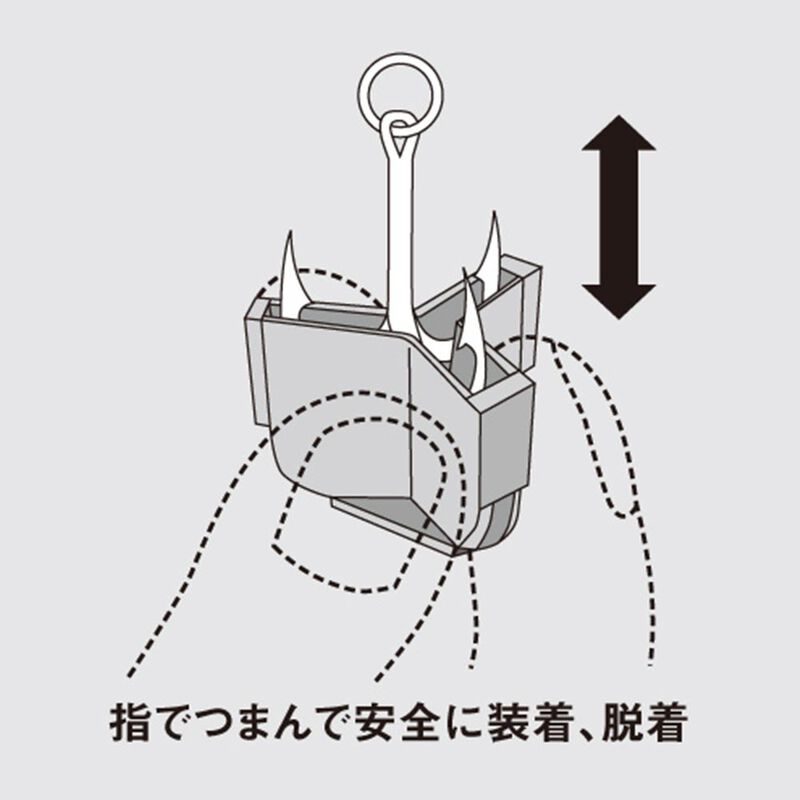 Protège Triple Versus vs-52 Noir - Triples | Pacific Pêche