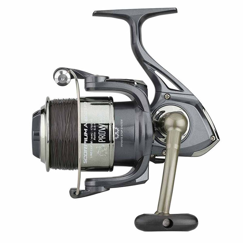 Moulinet Prowess Scorpium S 6000 FD - Moulinets frein avant | Pacific P&ecirc;che