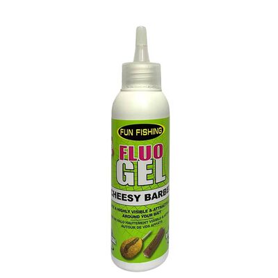 Gel Fluo Fun Fishing Cheesy Barbel 100 ml - Additifs | Pacific P&ecirc;che