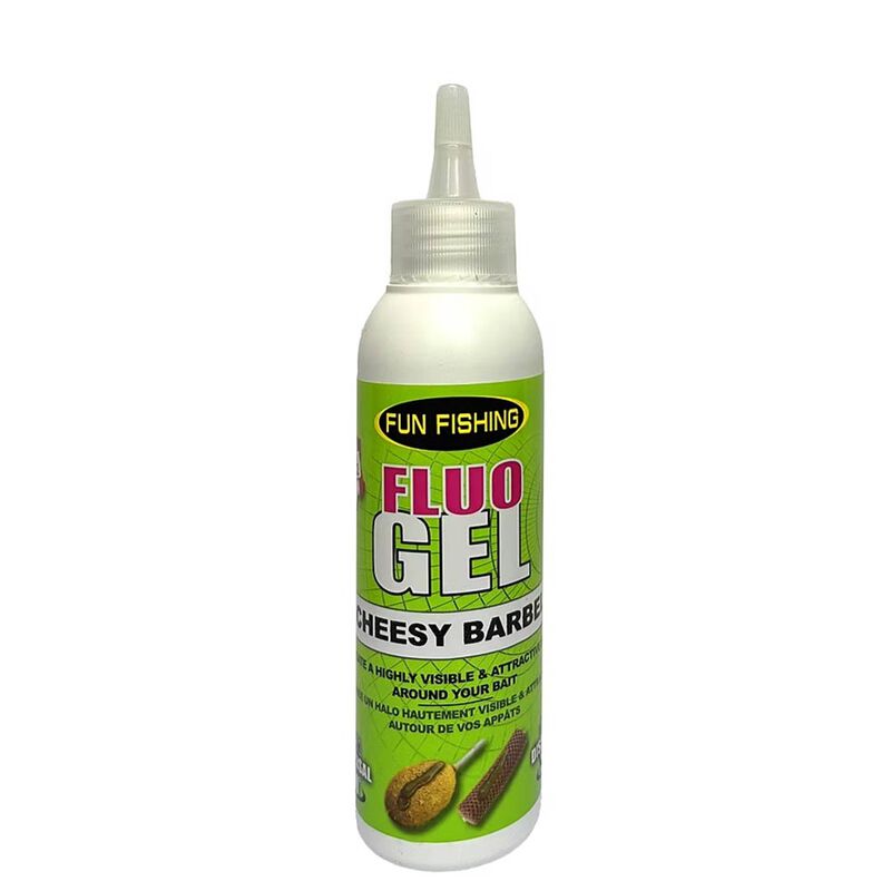 Gel Fluo Fun Fishing Cheesy Barbel 100 ml - Additifs | Pacific P&ecirc;che