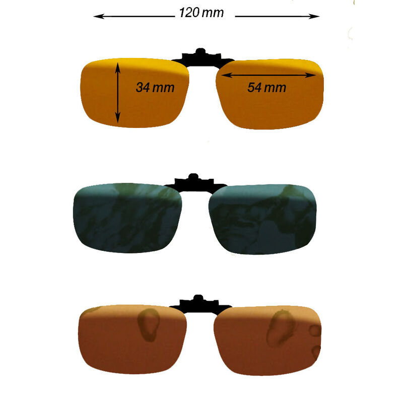 Lunettes de soleil polarisantes jmc clip relevable f3 - Clips polarisants | Pacific P&ecirc;che