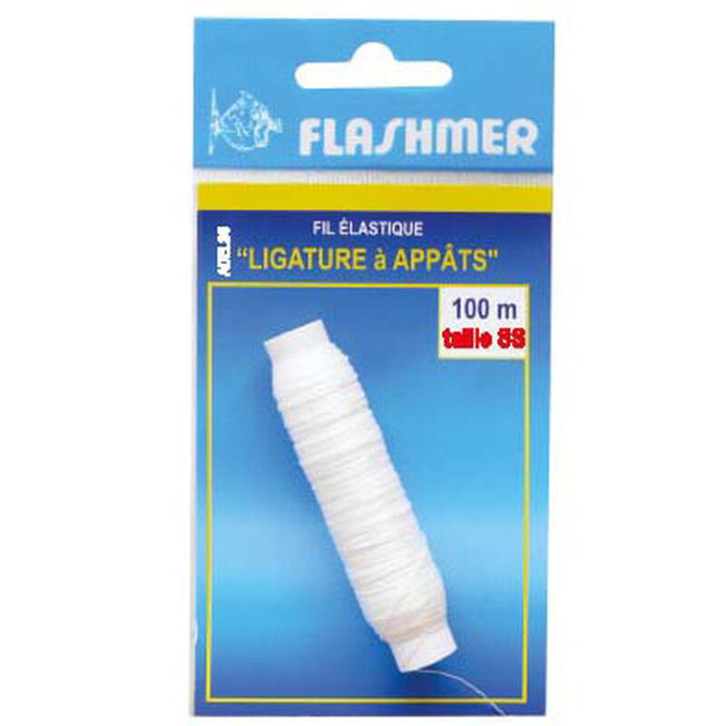 Fil elastique ligature &agrave; appats fragiles flashmer 100 m taille s - Fixes App&acirc;ts | Pacific P&ecirc;che