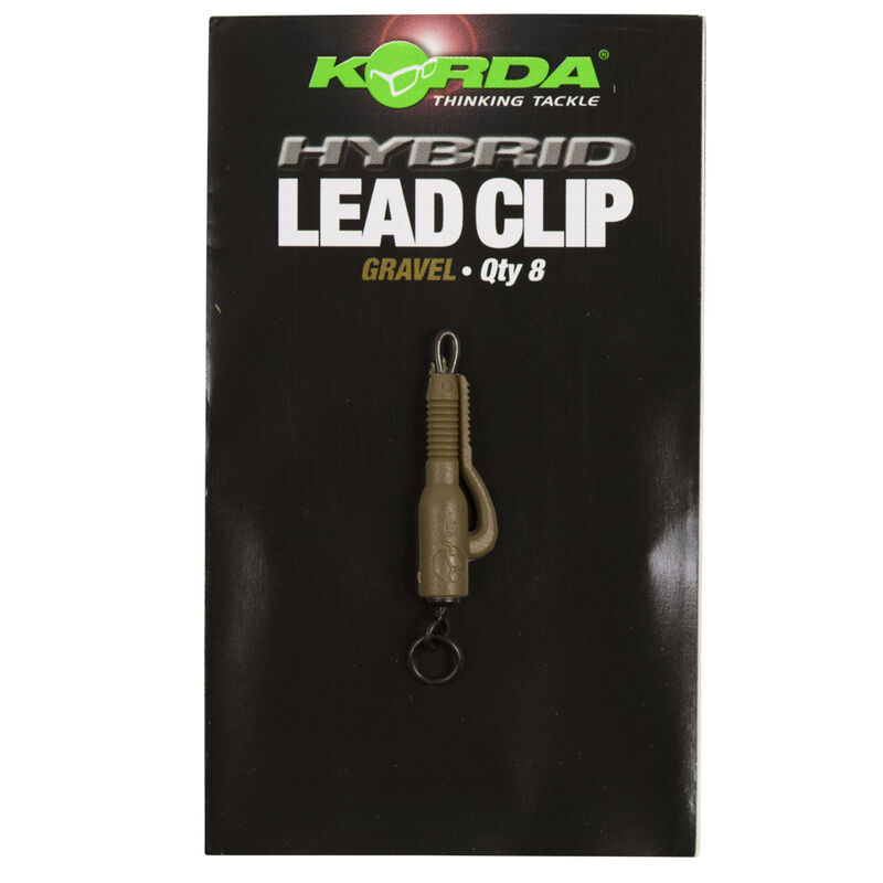 Clip plomb carpe korda hybrid lead clip (x5) - Clip plombs et cônes | Pacific Pêche