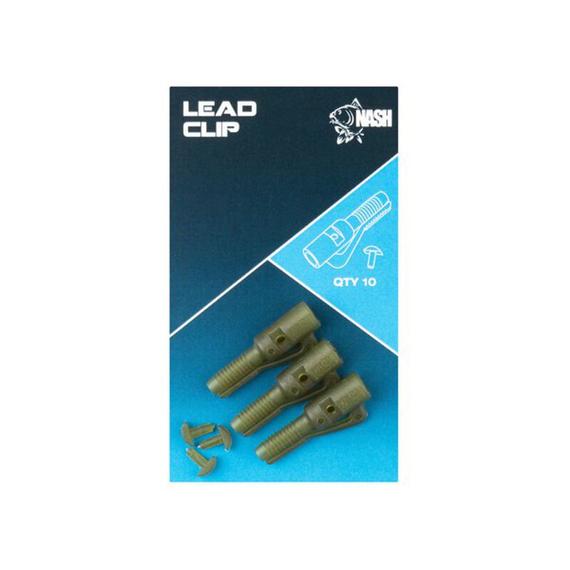 Tétine Nash Lead Clip - Clip plombs et cônes | Pacific Pêche